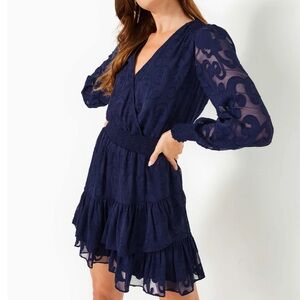 {Lilly Pulitzer} Brand New Cristiana Long Sleeve Dress